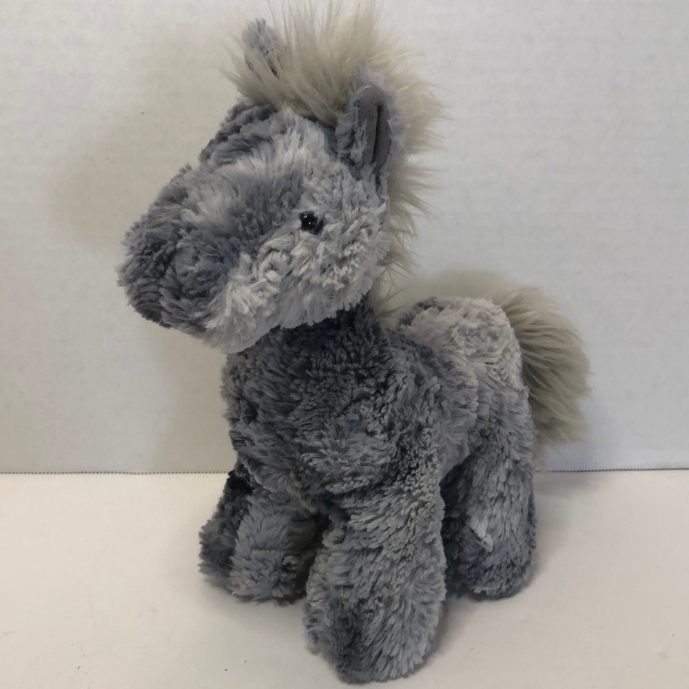 Manhattan Toy 2015 Grey Tie Dye Horse Pony Little Gallops Juniper Plush